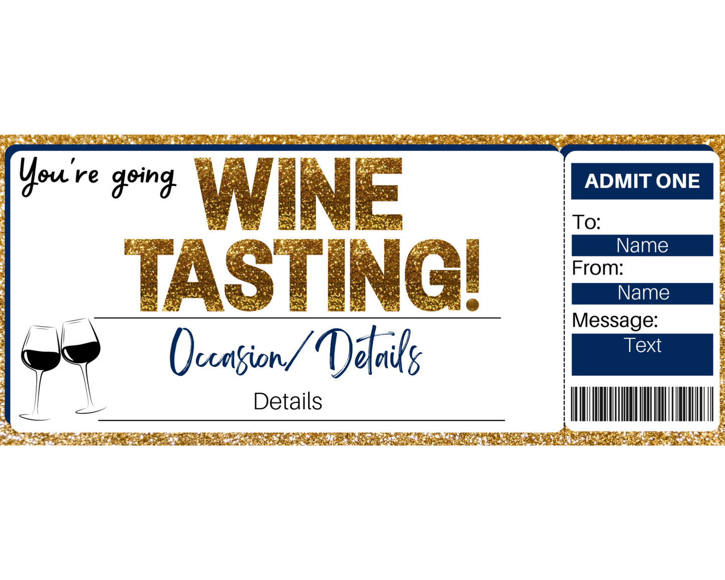 Wine Tasting Gift Certificate