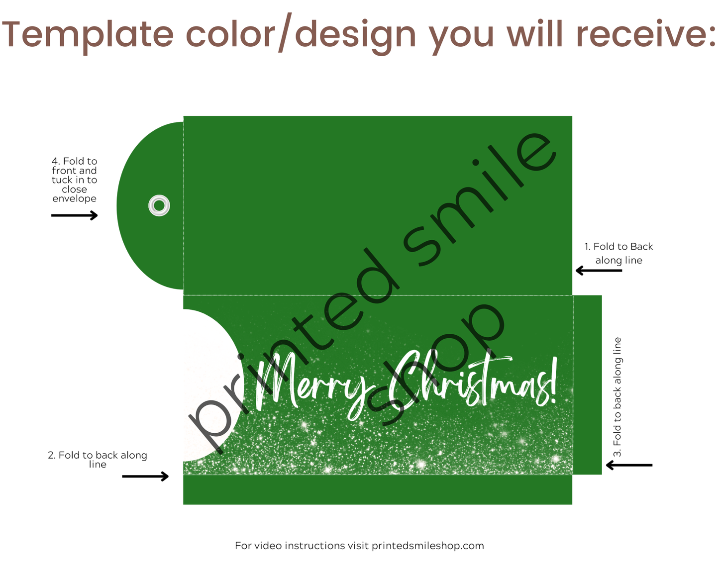 Christmas Money Envelope