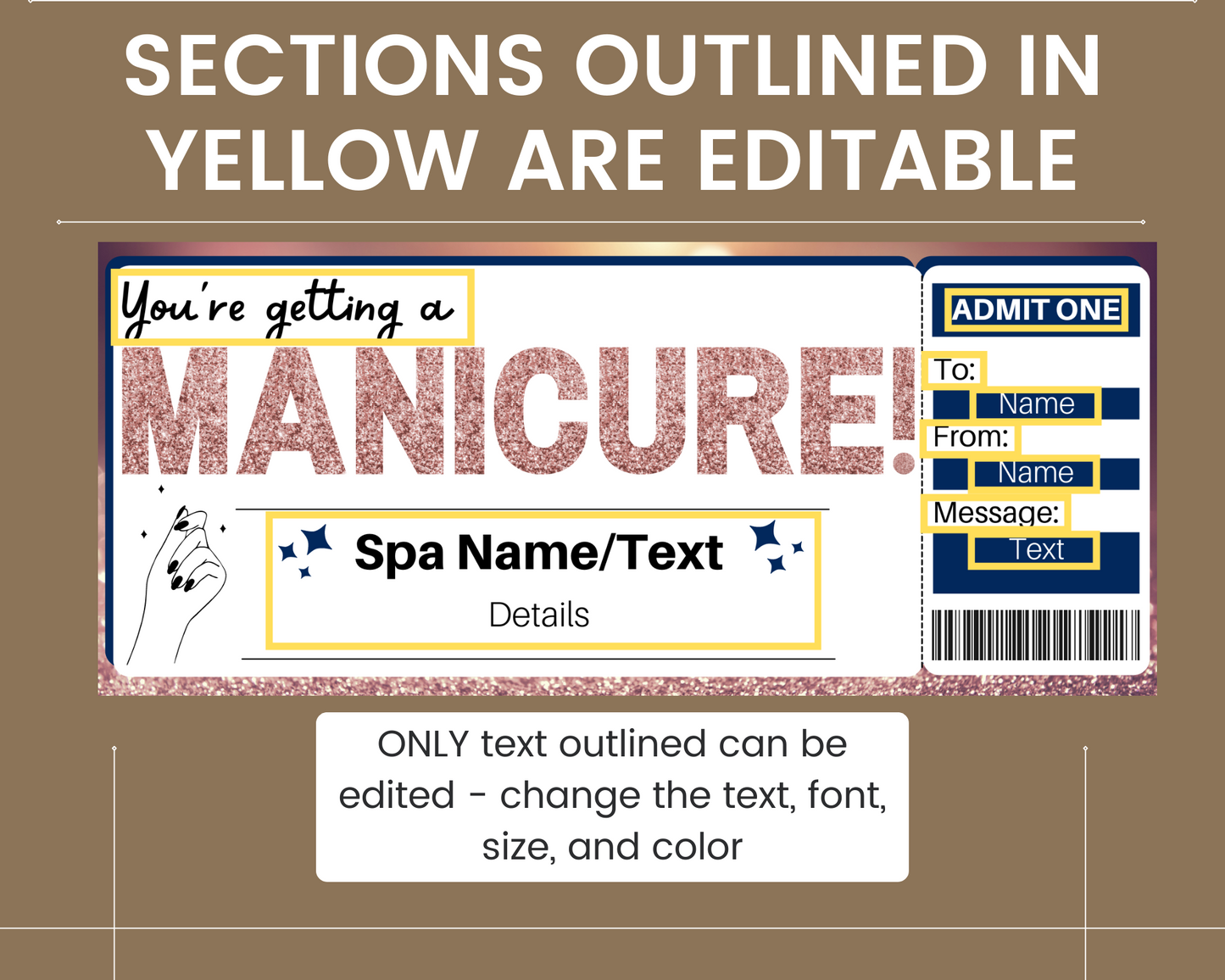 Manicure Gift Certificate