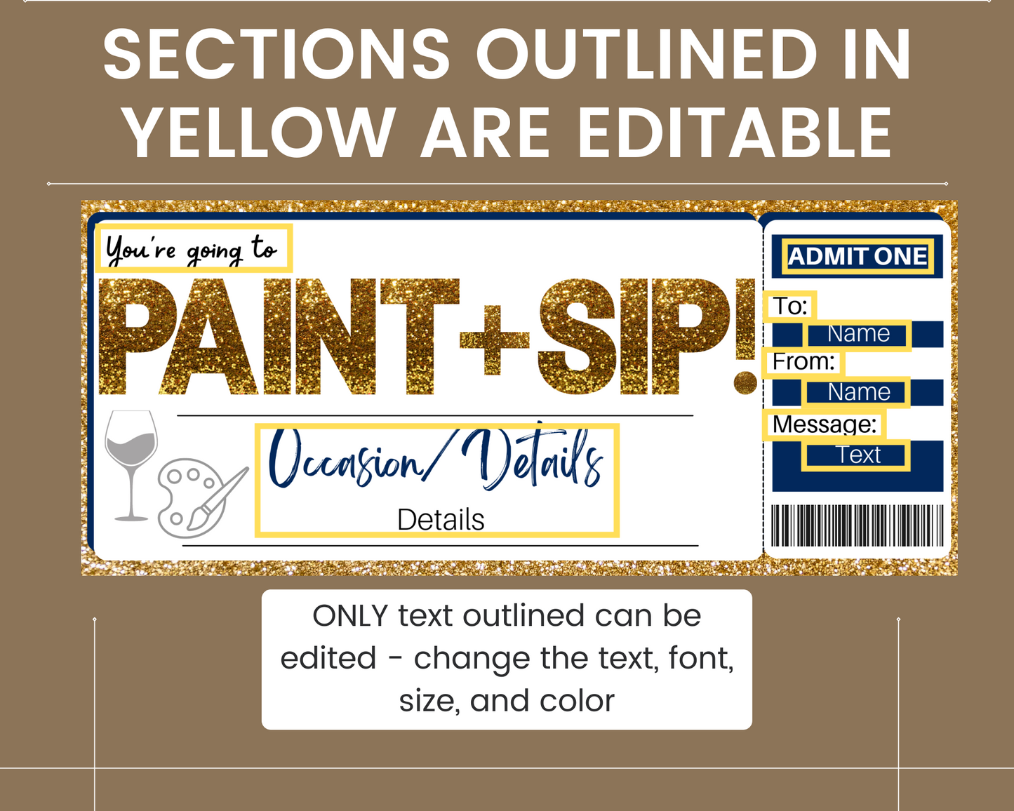 Paint Night Gift Ticket
