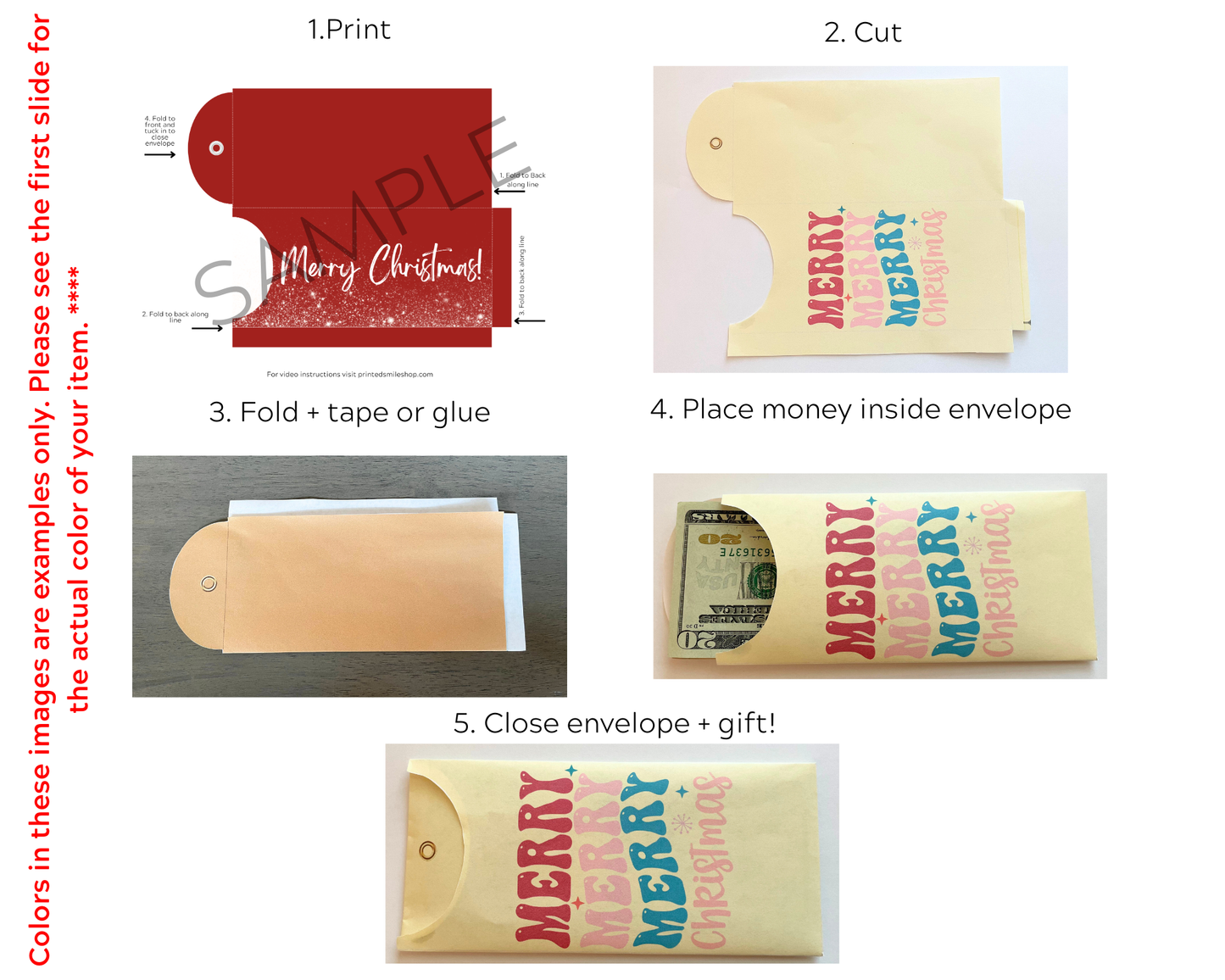 Christmas Money Pouch