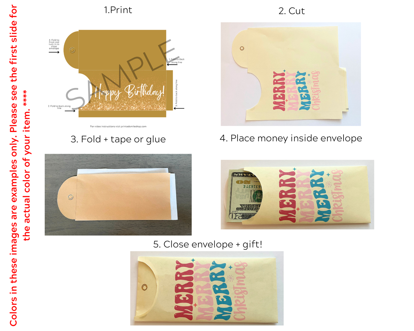 Birthday Money Pouch
