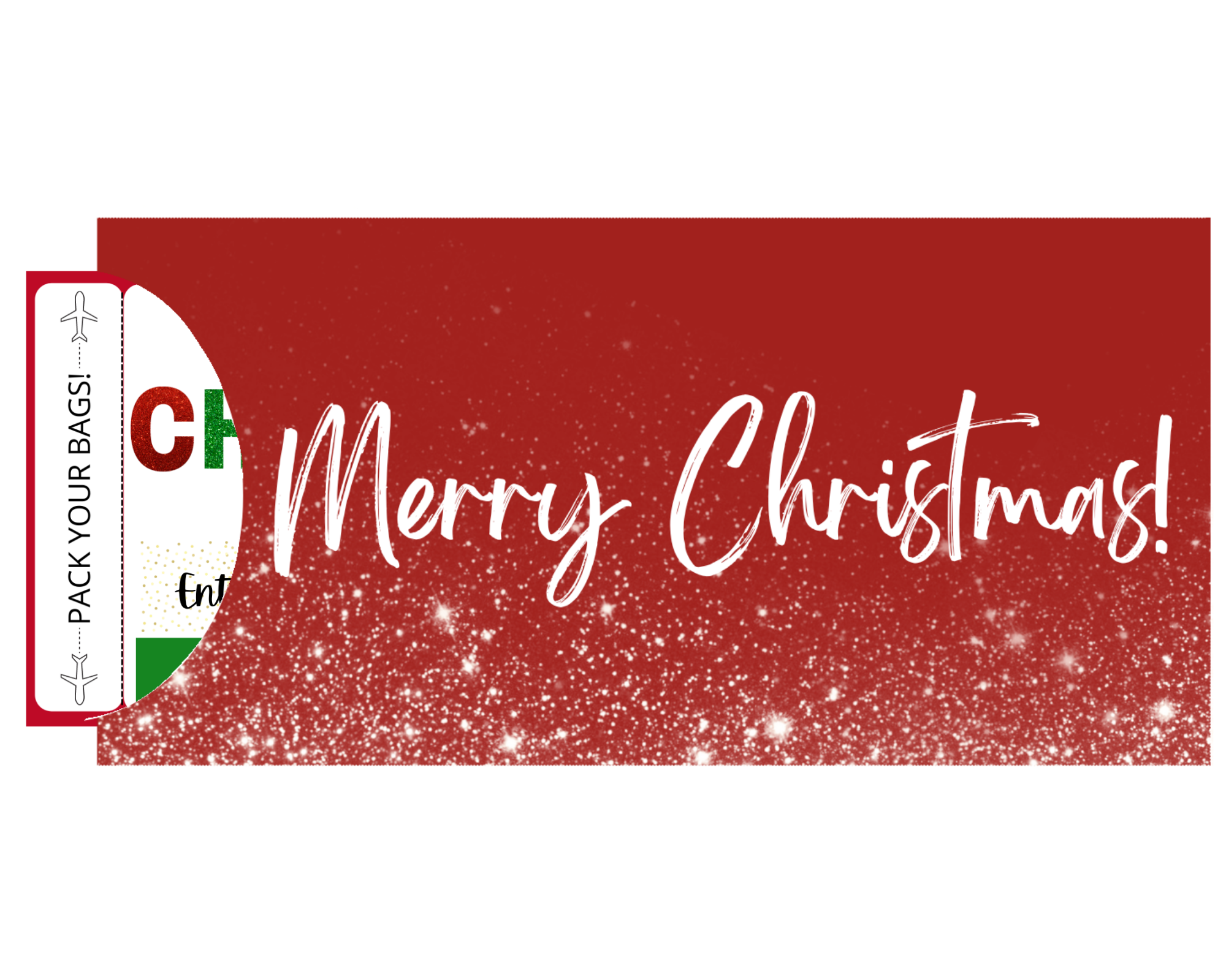 Christmas Printable Envelope Template Printed Smile Shop