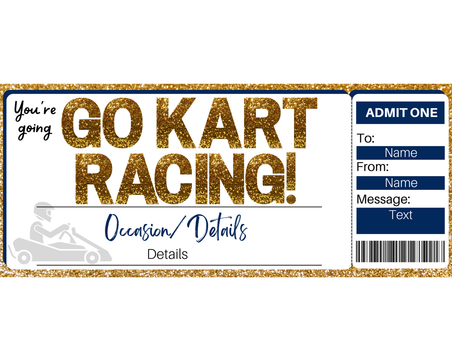 Go Karting Gift Ticket