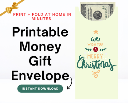 Christmas Money Holder Envelope