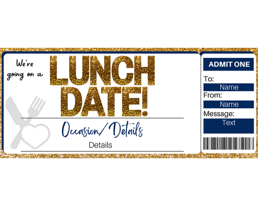 Lunch Date Gift Voucher