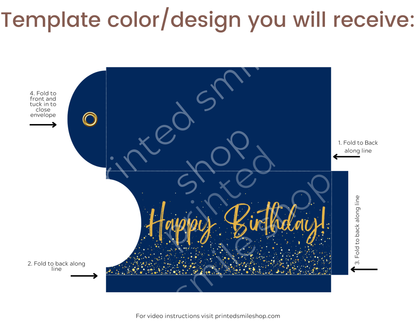 Birthday Money Envelope