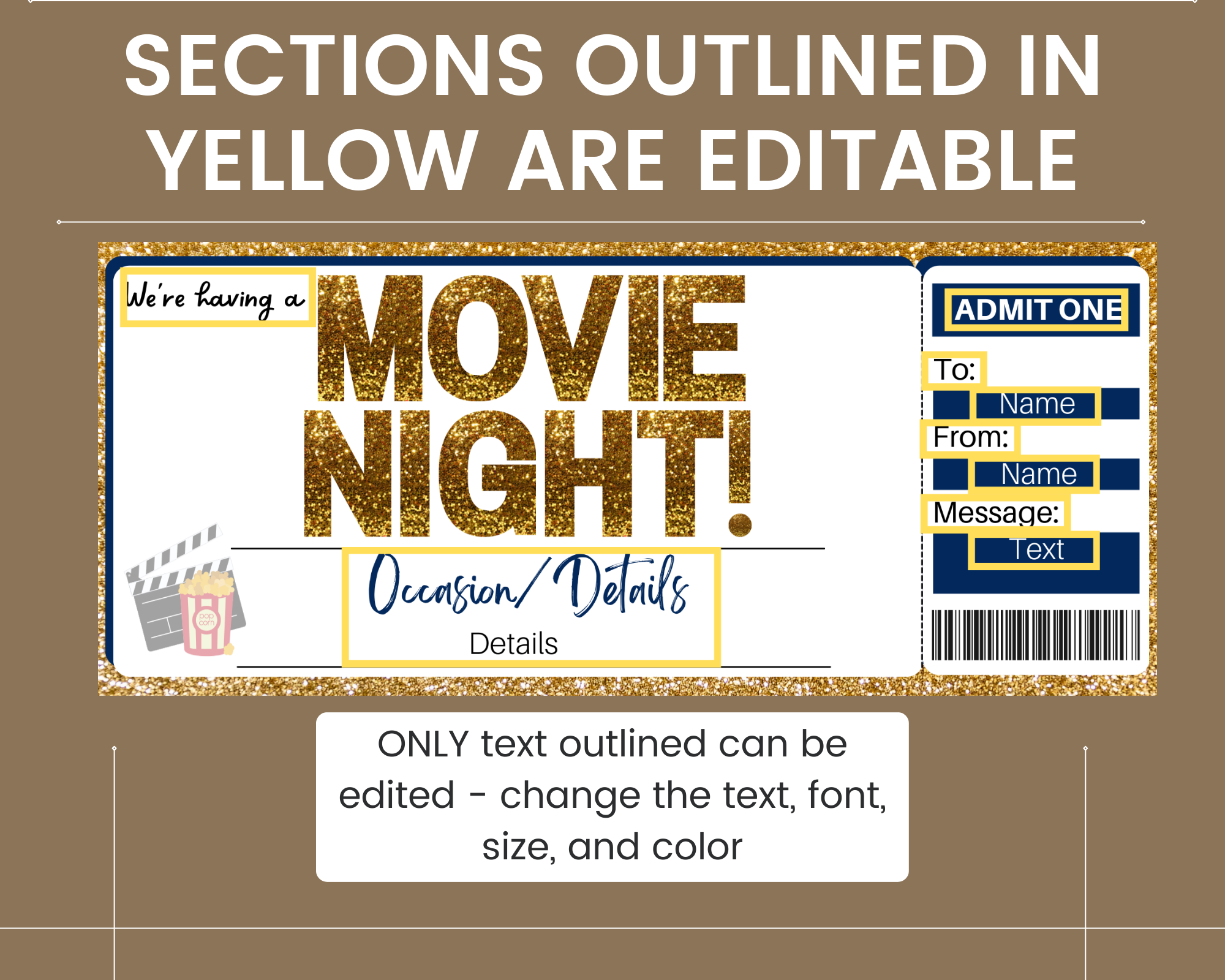 Movie Pass Gift Certificate: Free Printable for Gift Subscriptions