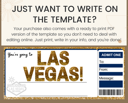 Las Vegas Boarding Pass Template – Printed Smile Shop Las Vegas Boarding Pass Template – Printed Smile Shop