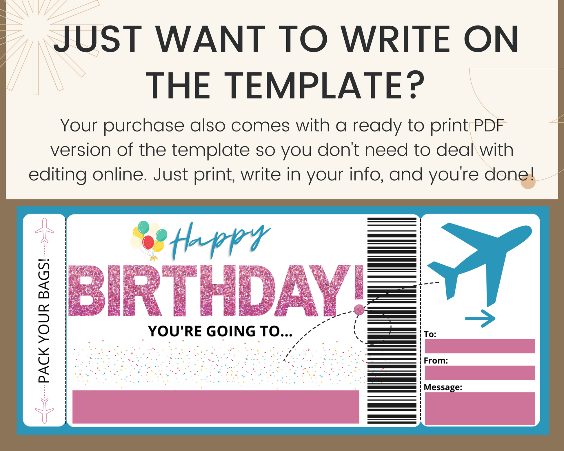 birthday-boarding-ticket-gift-template-printed-smile-shop for Free Printable Airline Ticket Template For Gift Birthday Boarding Ticket Gift Template – Printed Smile Shop for Free Printable Airline Ticket Template For Gift