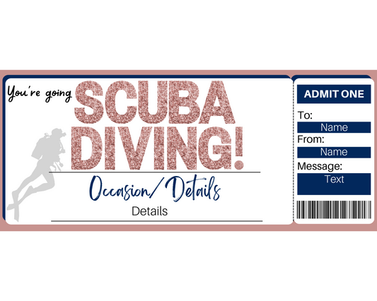 Scuba Diving Certificate Template