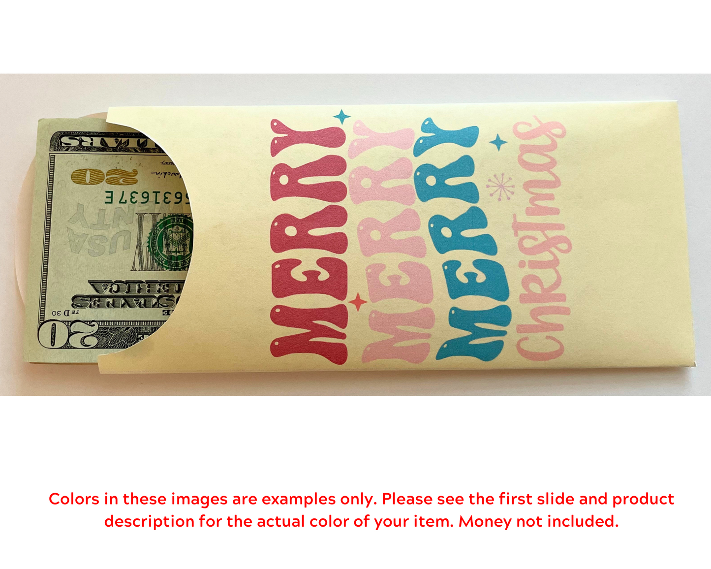 Printable Christmas Money Envelope