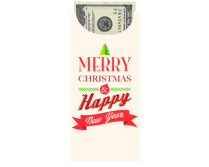 Printable Merry Christmas Money Envelope