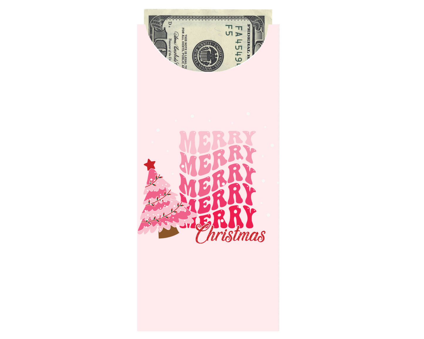 Printable Christmas Money Holder