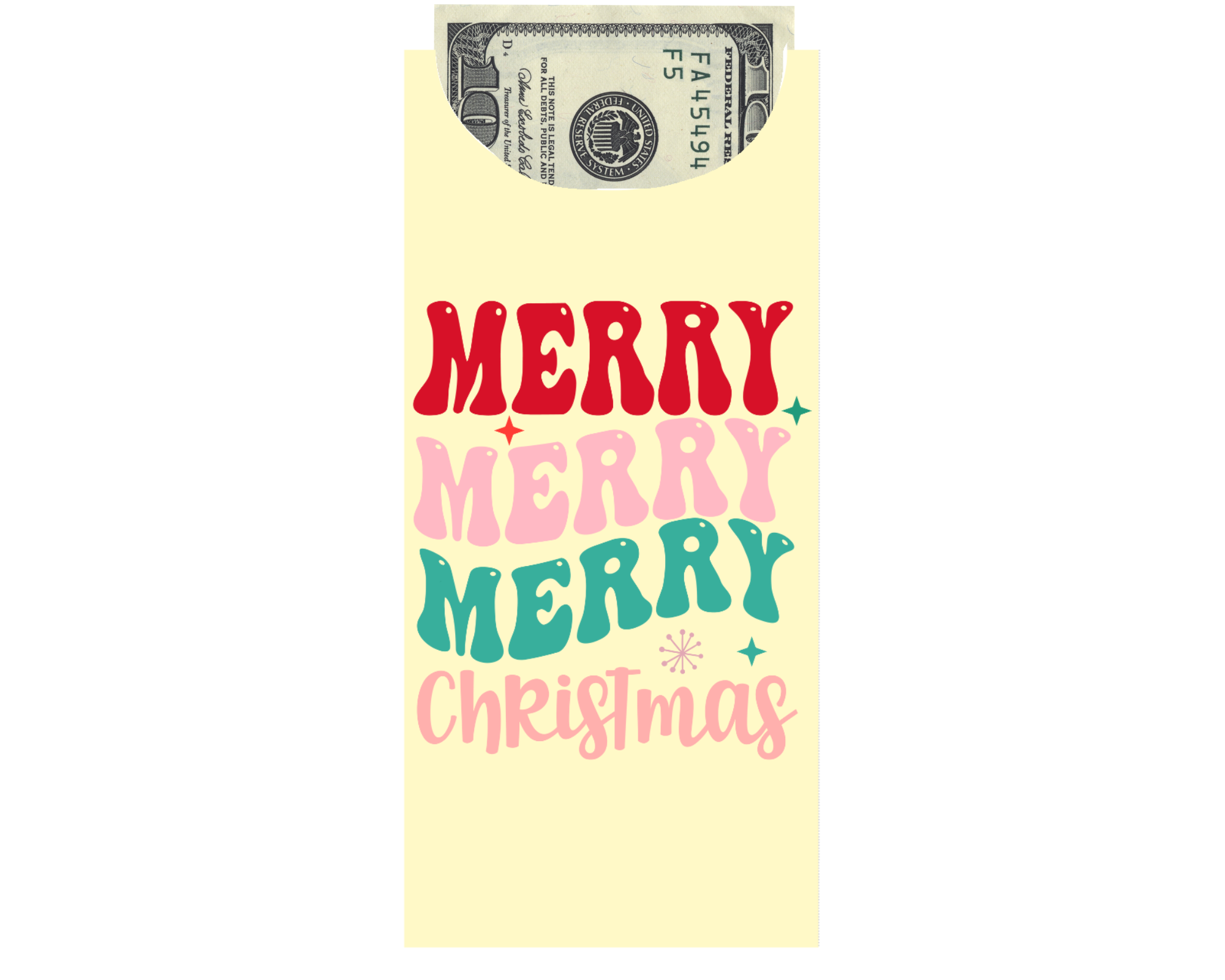 Printable Christmas Money Envelope – Printed Smile Shop